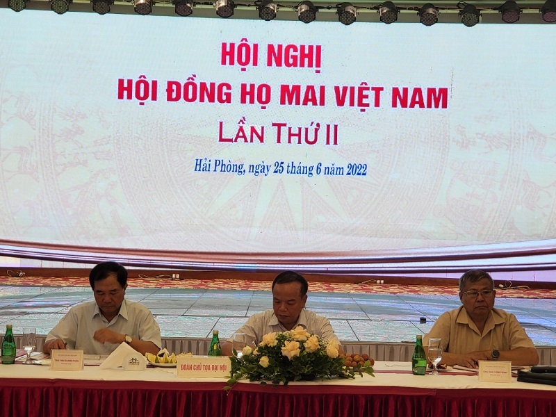 Hội đồng Họ Mai Việt Nam họp sơ kết 6 tháng đầu năm 2022