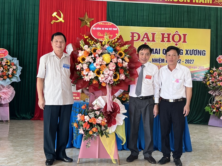 Đại hội đại biểu họ Mai Quảng Xương, Thanh Hóa lần thứ nhất nhiệm kỳ 2022-2027