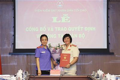 Bà Mai Thị Nam giữ chức vụ Chánh Thanh tra VKSND tối cao