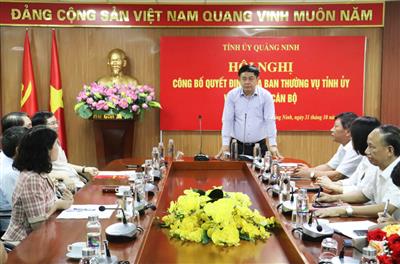 Chủ tịch Hội Nhà báo tỉnh Quảng Ninh Nhà báo Mai Vũ Tuấn giữ chức Bí thư Thành ủy Uông Bí