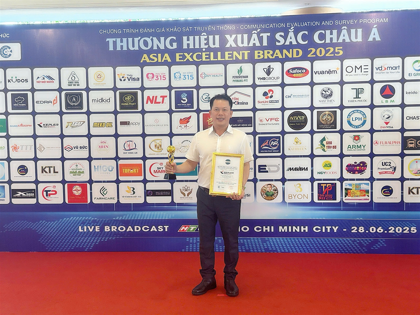 THƯƠNG HIỆU DẦU NHỚT KEPLER - KHẲNG ĐỊNH VỊ THẾ VỚI GIẢI THƯỞNG TOP 10 THƯƠNG HIỆU XUẤT SẮC CHÂU Á 2025